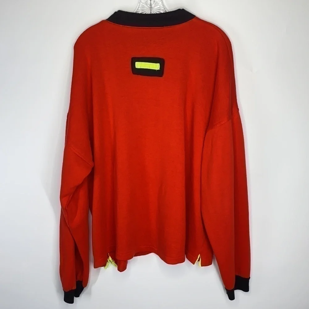 Vintage Generation One 80's Red Snowboard Sweatshirt Size XL